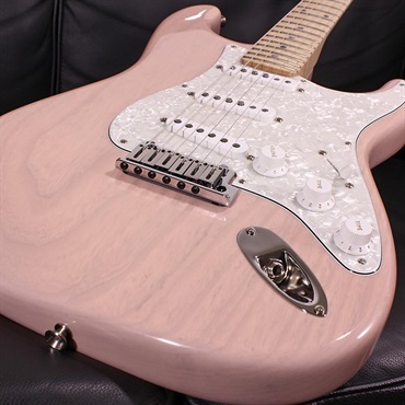 Fender Custom Shop MBS 1955 Stratocaster NOS Trans Shell Pink Master Built by Austin MacNutt SN. AM0225 画像3