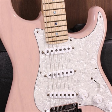 Fender Custom Shop MBS 1955 Stratocaster NOS Trans Shell Pink Master Built by Austin MacNutt SN. AM0225 画像4