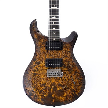 P.R.S. S2 Custom 24  Poplar Burl Limited Edition (Black Gold Burst) SN.S2089082 【2026年生産品】 画像10