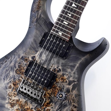 P.R.S. S2 Custom 24  Poplar Burl Limited Edition (Charcoal Burst) SN.2089172 【2026年生産品】 画像3