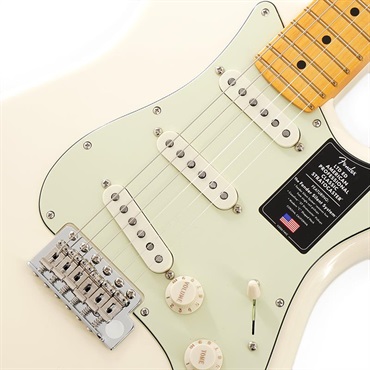 Fender USA Limited Edition American Professional Classic Stratocaster featuring the Fender Silent System (Olympic White/Maple) 画像3