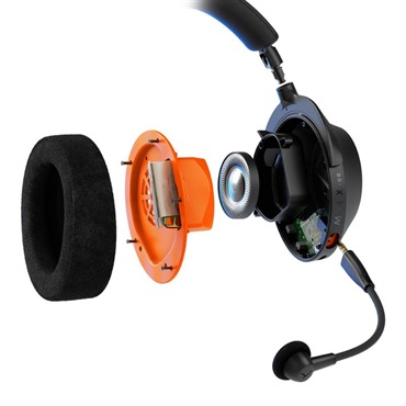 beyerdynamic [予約商品・10月30日発売予定] MMX 100 wireless black - ワイヤレス ゲーミングヘッドセット Bluetooth 低遅延 USBドングル 密閉型 マイク付き 画像3