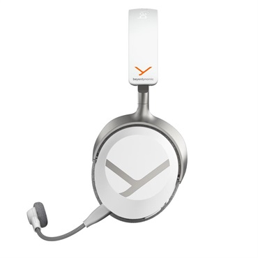 beyerdynamic [予約商品・10月30日発売予定] MMX 100 wireless arctic white - ワイヤレス ゲーミングヘッドセット Bluetooth 低遅延 USBドングル 密閉型 マイク付き 画像2