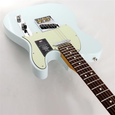 Fender USA Limited Edition American Professional Classic Telecaster featuring the Fender Silent System (Sonic Blue/Rosewood) 画像4