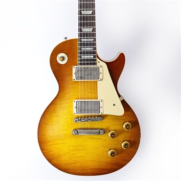 Gibson Murphy Lab 1959 Les Paul Standard Reissue Light Aged Faded Cherry Sunburst SN. 961711 画像10