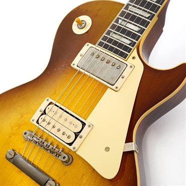 Gibson Limited Edition Murphy Lab 1959 Les Paul Standard Reissue with Birdseye Maple Top Light Aged (Peach Tea Burst) SN.961933 画像3