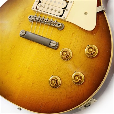 Gibson Limited Edition Murphy Lab 1959 Les Paul Standard Reissue with Birdseye Maple Top Light Aged (Peach Tea Burst) SN.961933 画像4