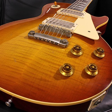 Gibson Murphy Lab 1959 Les Paul Standard Reissue Light Aged Faded Cherry Sunburst SN. 961674 画像3