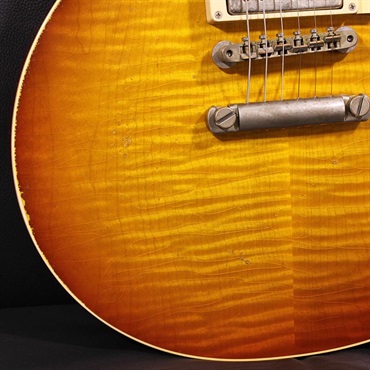 Gibson Murphy Lab 1959 Les Paul Standard Reissue Light Aged Faded Cherry Sunburst SN. 961674 画像5