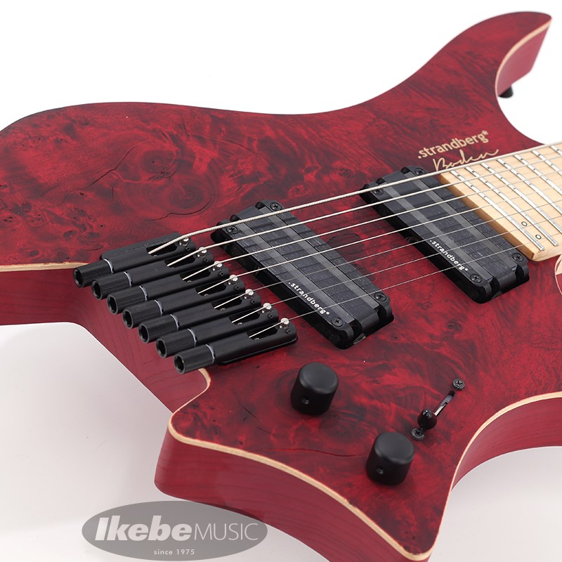 買取実績】Strandberg Boden J7 Standard Poplar Burl Top Ash Back