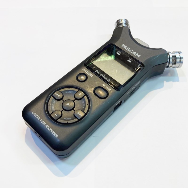 DR-07MKII | リニアPCMレコーダー | TASCAM (日本)