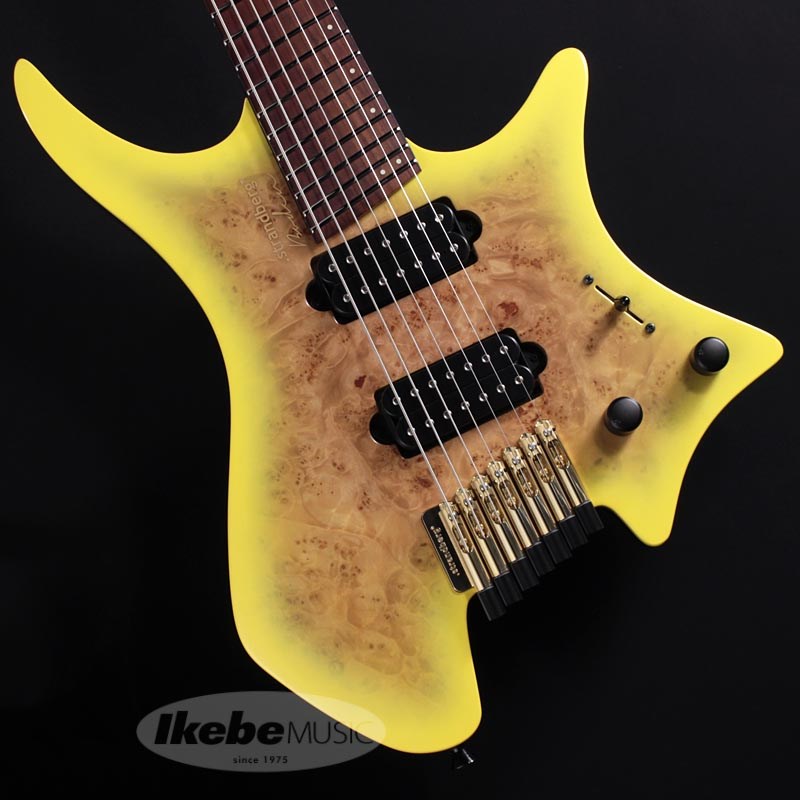 買取実績】Strandberg Boden J7 Custom Burl Maple (Natural Yellow
