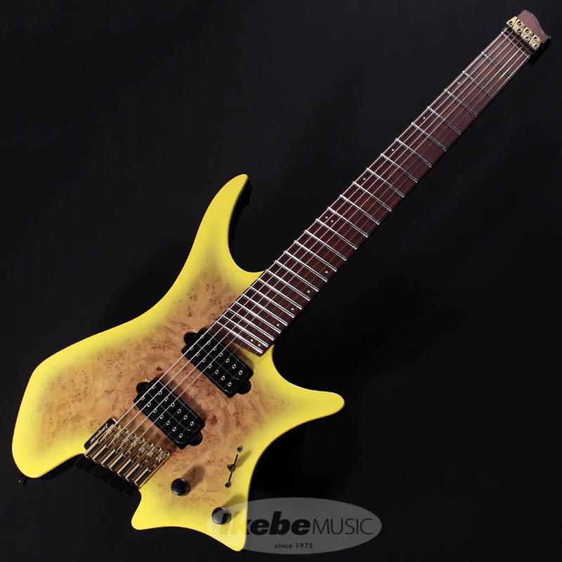 買取実績】Strandberg Boden J7 Custom Burl Maple (Natural Yellow