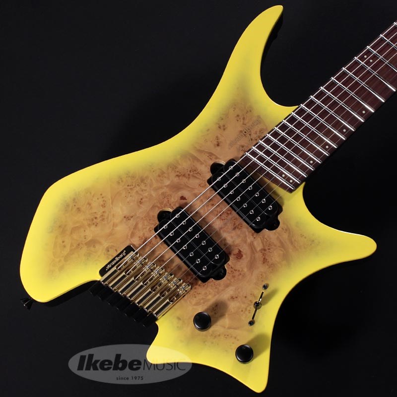 買取実績】Strandberg Boden J7 Custom Burl Maple (Natural Yellow