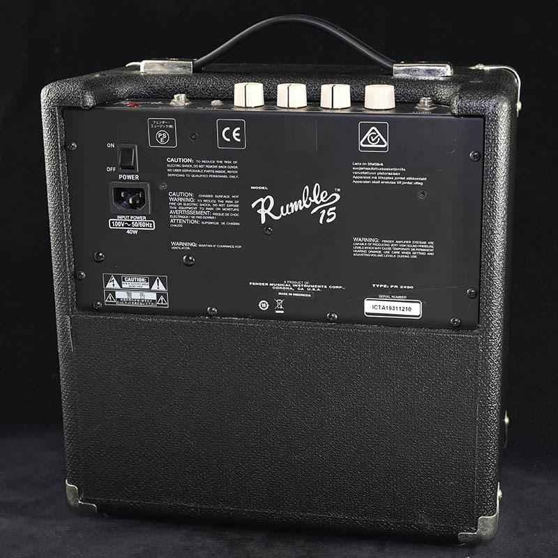 買取実績】Fender USA Rumble 15 V3 | 楽器の買取ならイケベリユース