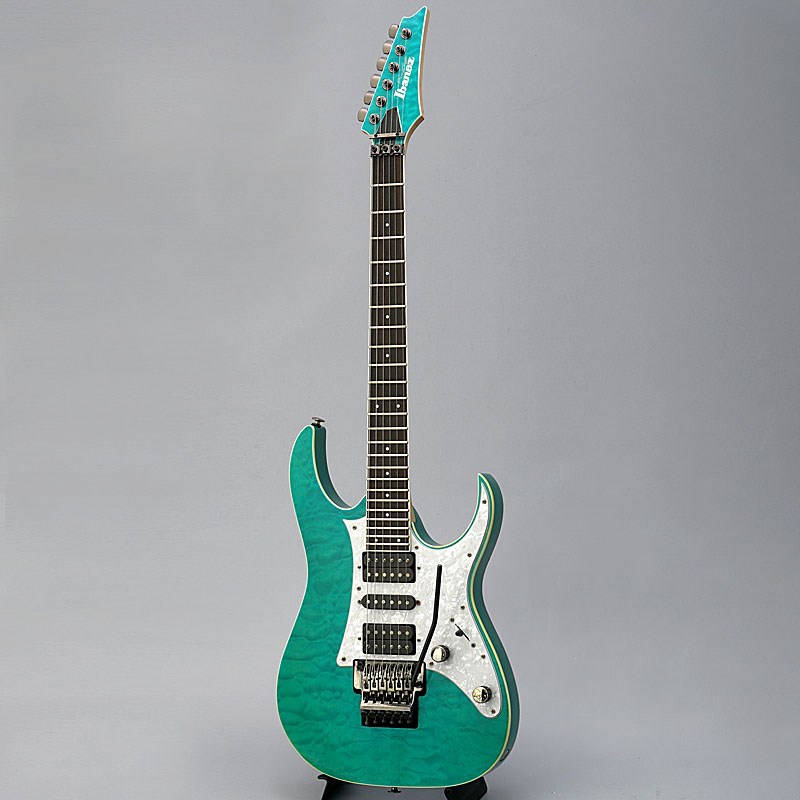 買取実績】Ibanez Prestige RG2750Q (Transparent Aqua Blue) | 楽器の