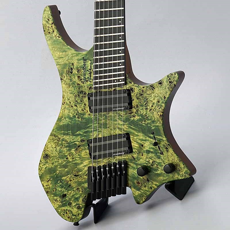 買取実績】Strandberg Boden J7 Custom (Green Burl) | 楽器の