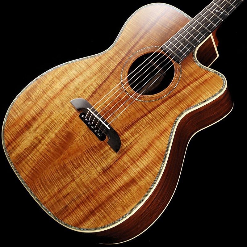 買取実績】K.Yairi ALVAREZ WY1 Custom Select Exotic Wood Flame KOA