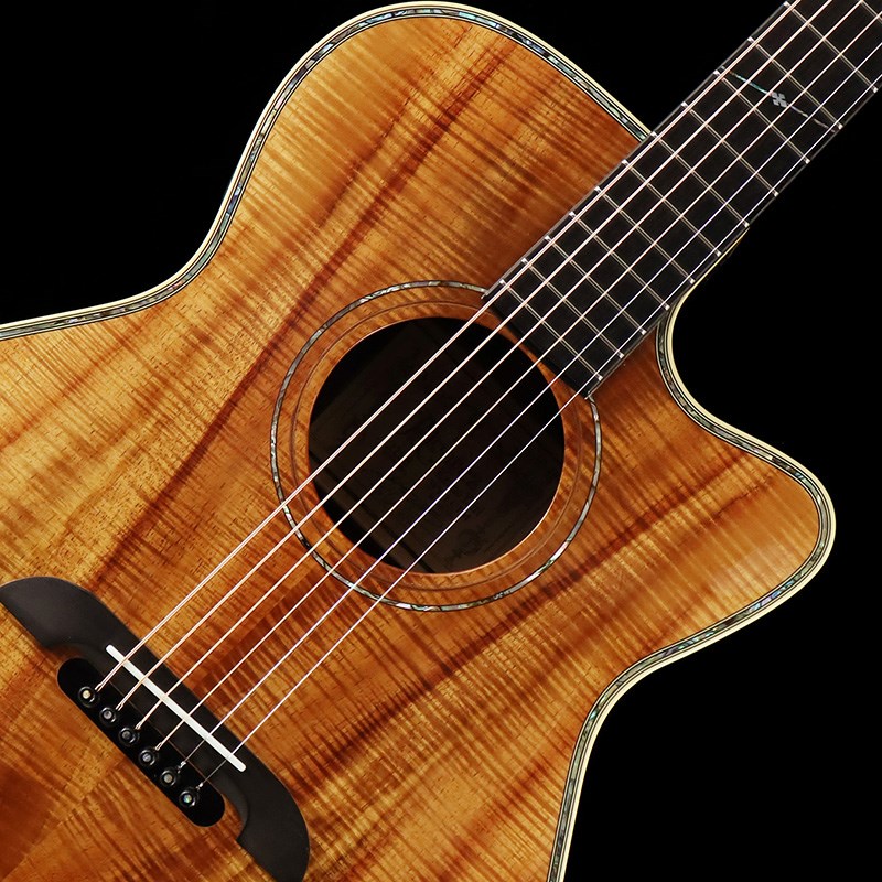 買取実績】K.Yairi ALVAREZ WY1 Custom Select Exotic Wood Flame KOA