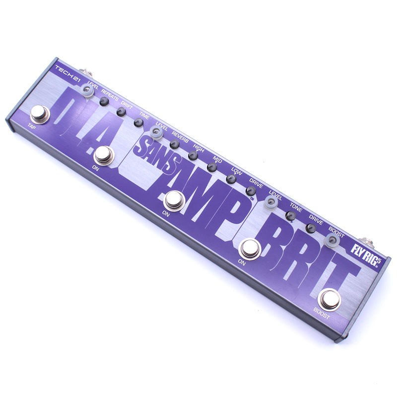 ギター Tech 21 Fly Rig 5 Brit Tech 21 Launches Brit & Cali Fly Rig 5 Pedals - Premier Guitar