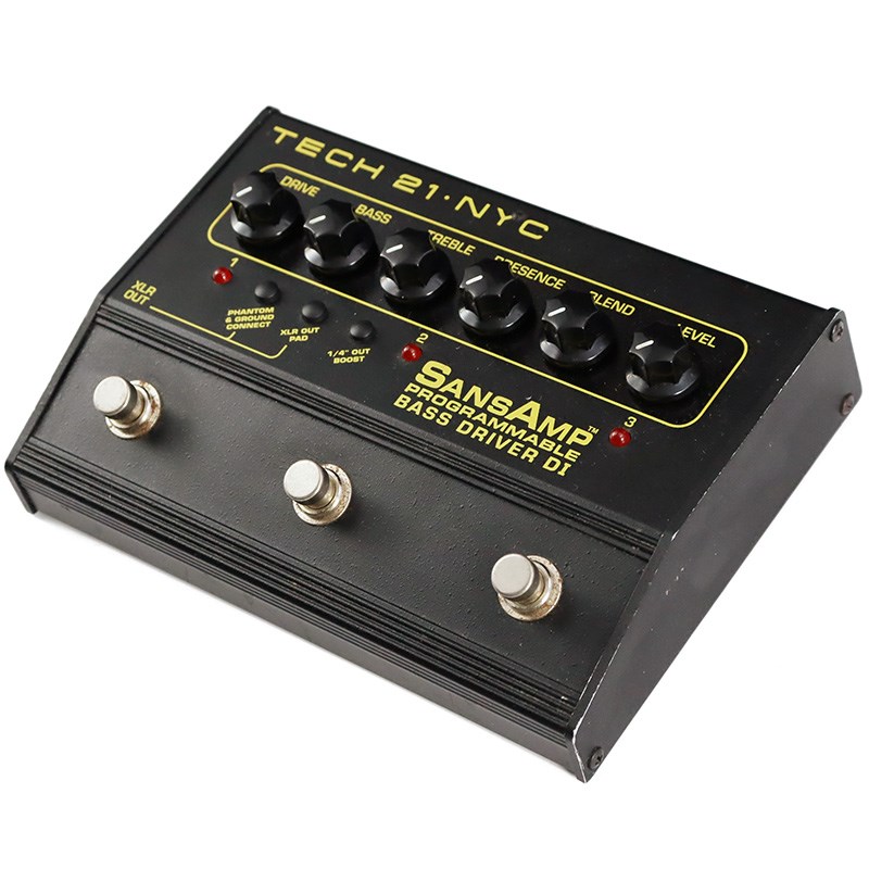 買取実績】TECH21 SANSAMP PROGRAMMABLE BASS DRIVER DI | 楽器の買取