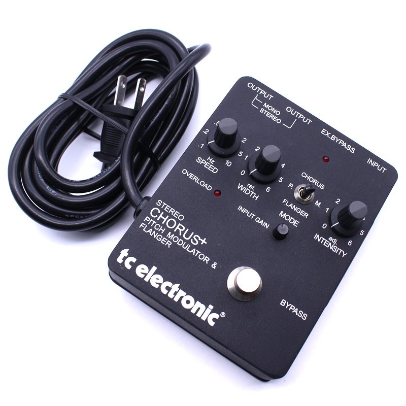 tc electronic STEREO CHORUS+ 名機 ケーブル短加工 【公式通販】