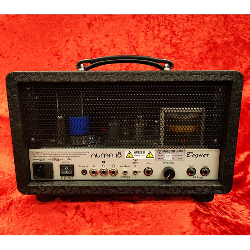 買取実績】Bogner Atma 18 with Ecstasy type mini headshell | 楽器の