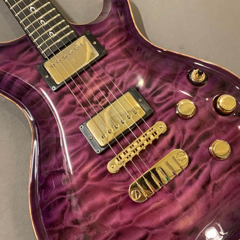 買取実績】DEAN USA Hard Tail QM (Trans Purple) | 楽器の買取なら