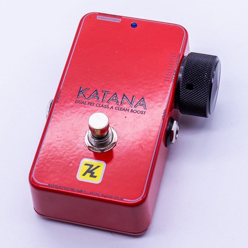 Keeley KATANA BOOST イケベ限定色　レッド 買取実績】keeley KATANA-Boost Rosso Lucido LTD | 楽器の買取なら