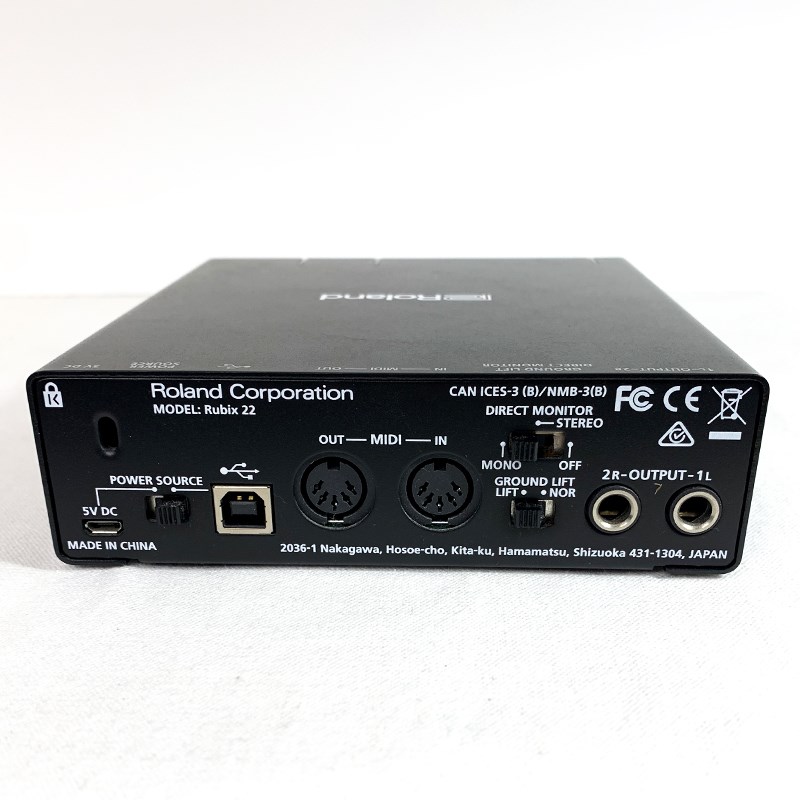 買取実績】Roland Rubix22 | 楽器の買取ならイケベリユース