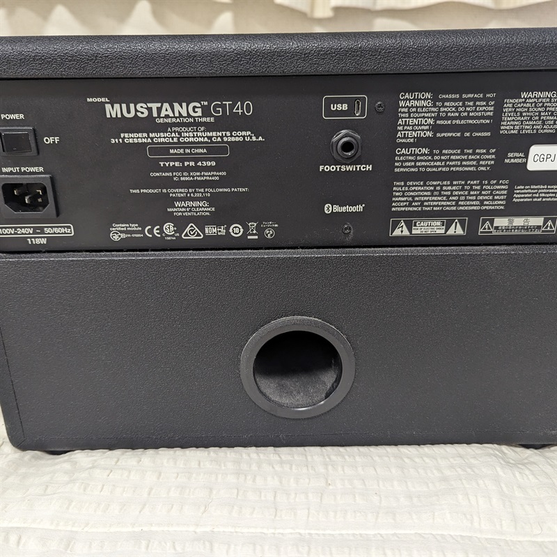 買取実績】Fender USA Mustang GT40 | 楽器の買取ならイケベリユース