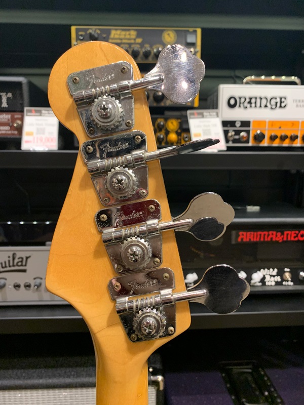 買取実績】Fender USA Jazz Bass '78 BLK w/Badas II Bridge | 楽器の