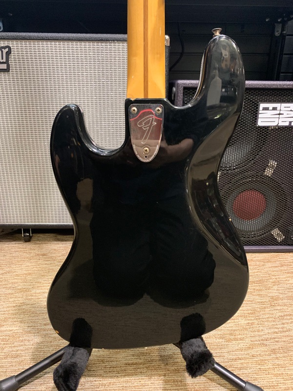 買取実績】Fender USA Jazz Bass '78 BLK w/Badas II Bridge | 楽器の