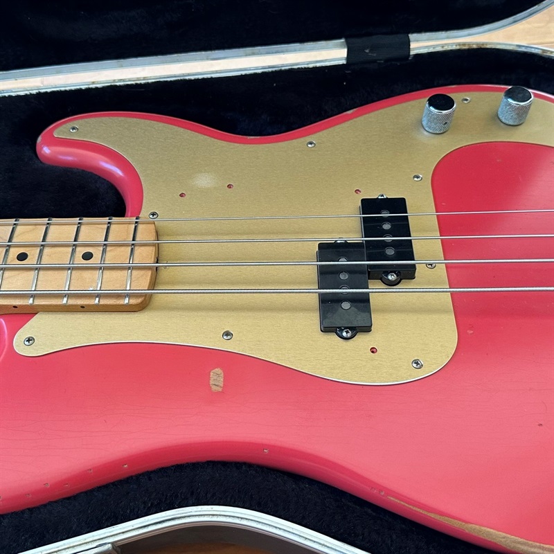 買取実績】Fender MEX Road Worn 50s Precision Bass Fiesta Red