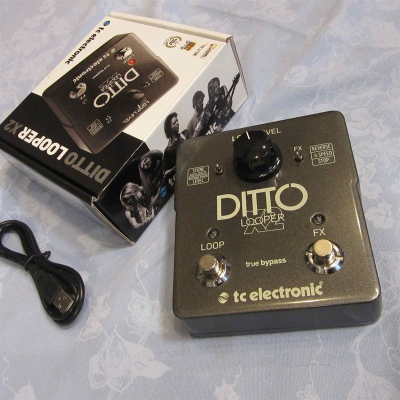 TC Electronic DITTO X4 デュアルトラック ルーパー（定価3万  