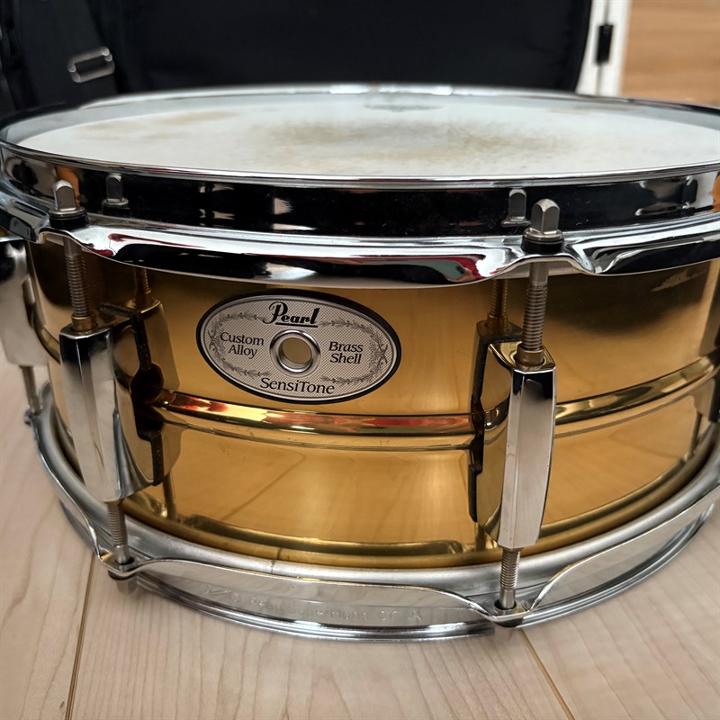 買取実績】Pearl Sensitone Custom Alloy Brass Snare 13inch | 楽器の