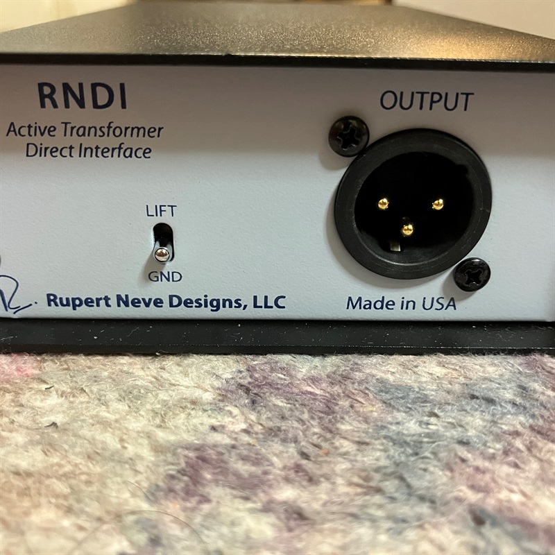 買取実績】RUPERT NEVE DESIGNS RNDI | 楽器の買取ならイケベリユース