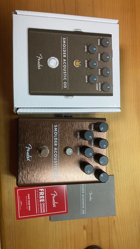 買取実績】Fender smolder acoustic overdrive | 楽器の買取ならイケベ