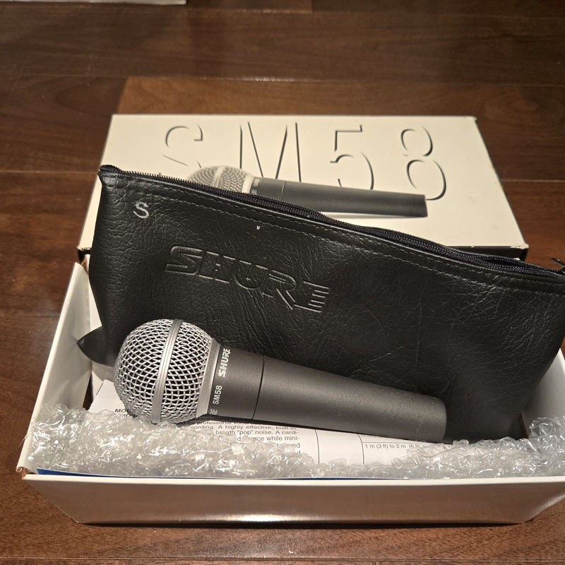 買取実績】SHURE SM58 | 楽器の買取ならイケベリユース