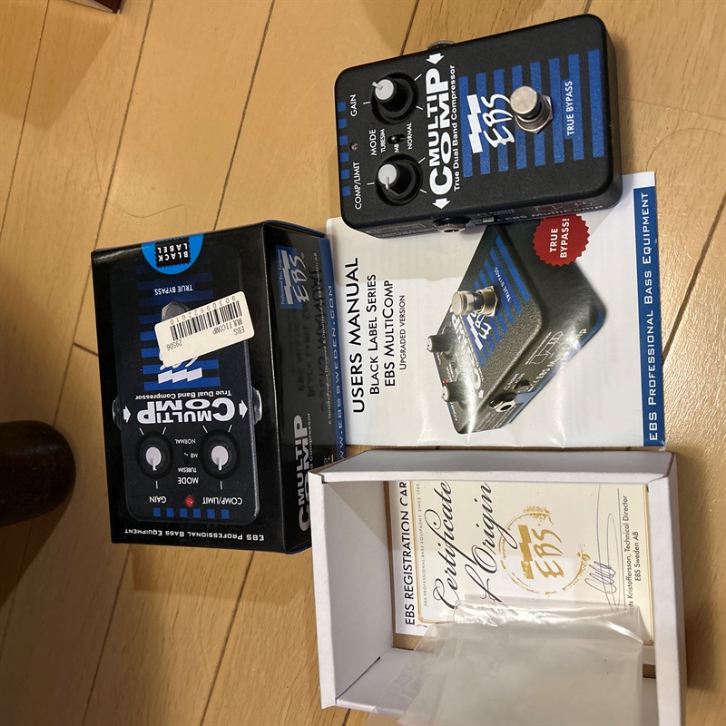 買取実績】エフェクター EBS | 楽器の買取ならイケベリユース