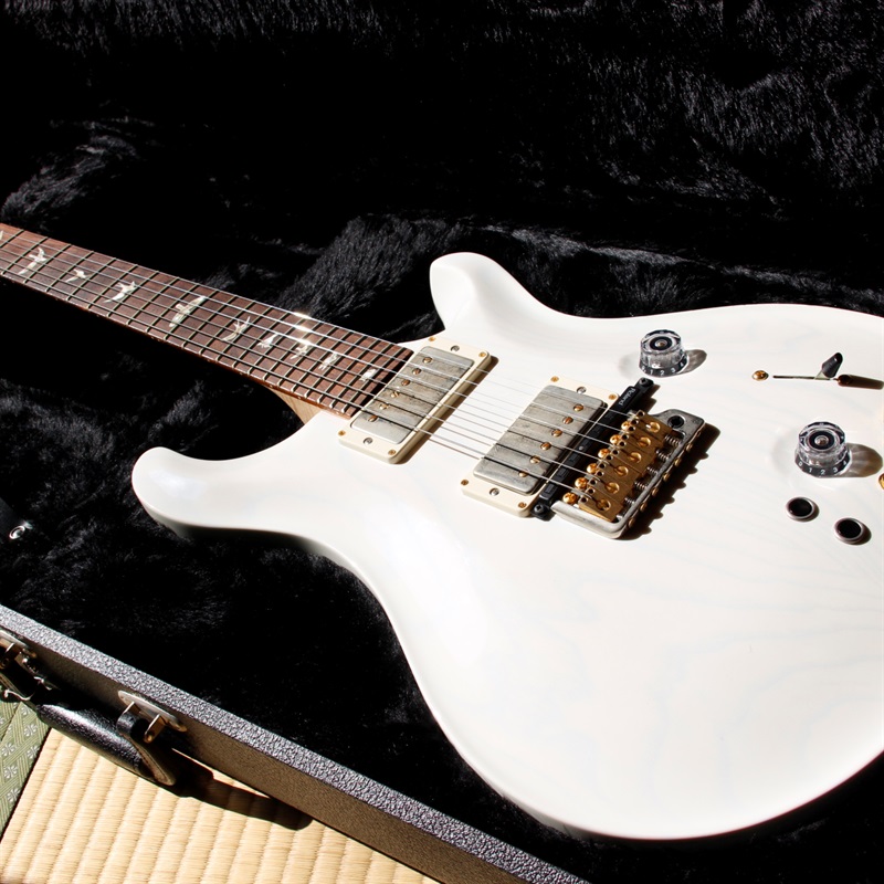 買取実績】P.R.S. Wood Library Custom24 Swamp Ash White | 楽器の