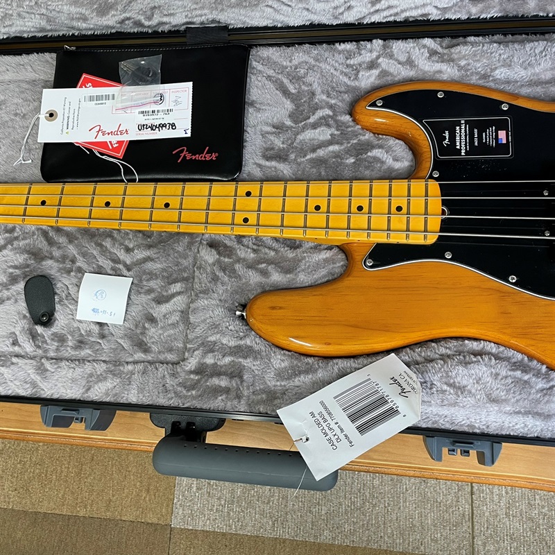 買取実績】Fender USA American Professional II Jazz Bass (Roasted