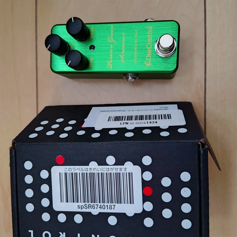 買取実績】One Control Persian Green Screamer | 楽器の買取なら