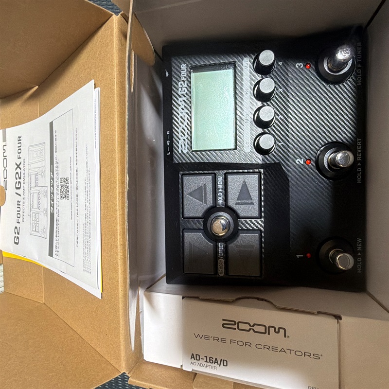 ZOOM G2 FOUR　傷なし　極美品　値下げ不可 買取実績】ZOOM G2 FOUR | 楽器の買取ならイケベリユース