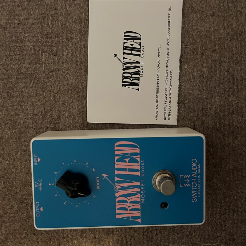 SWITCH AUDIO ARROW HEAD booster ブースター 箱有 FlyingTeapot USED