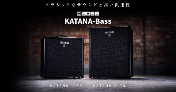 BOSS ポータブルベース用アンプ 刀 BOSS KATANA-MINI （刀 カタナ ミニ ギターアンプ ボス