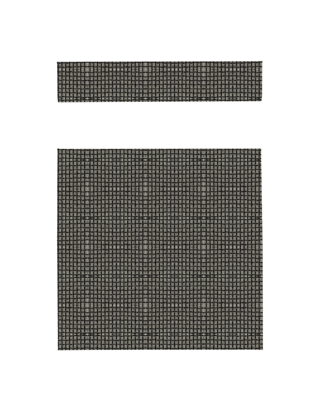 Black / Grey “Chequer Board”