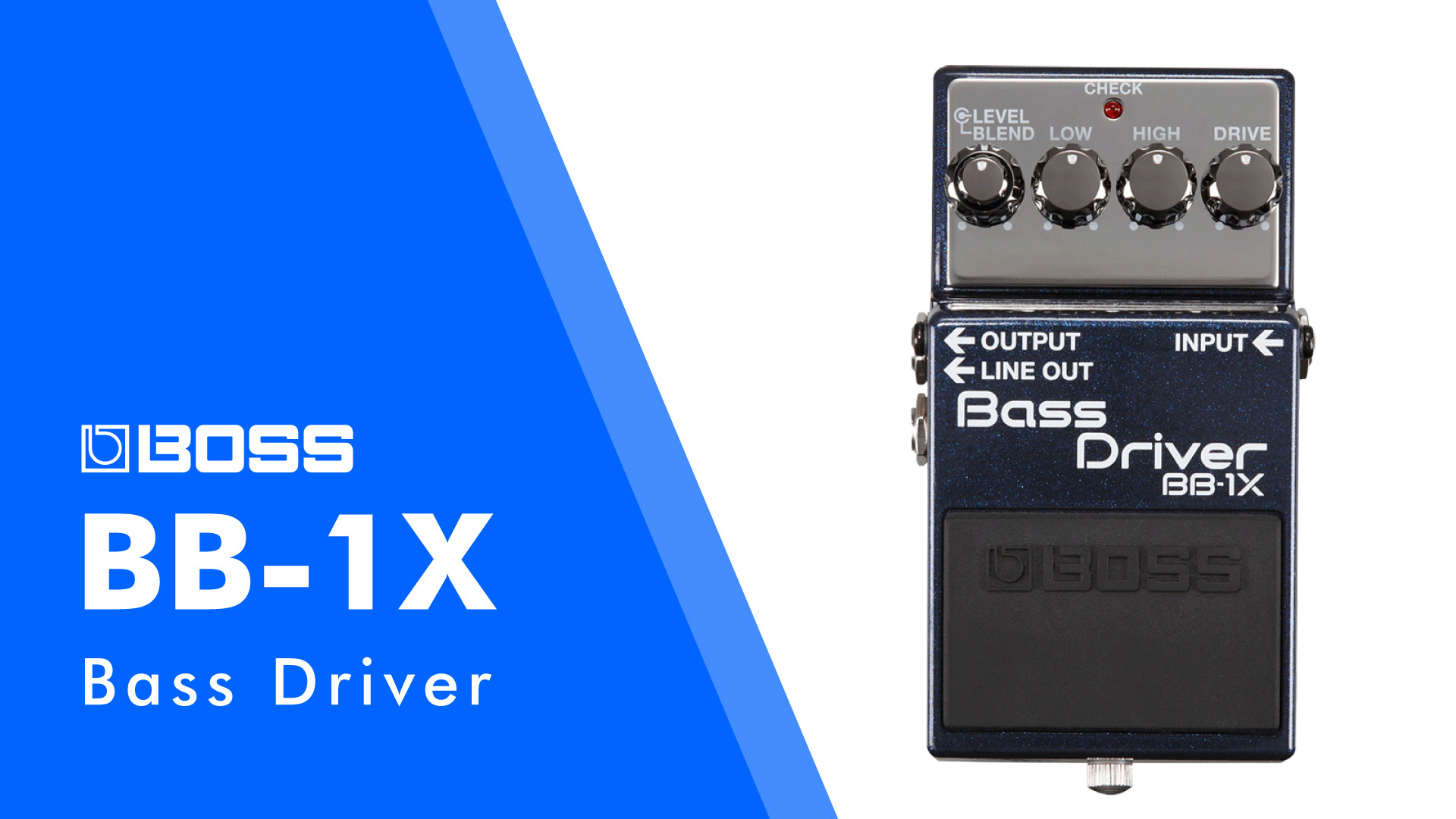BOSS BB-1X Bass Driver 
