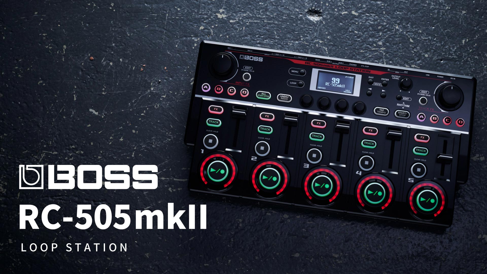 BOSS RC-505mkII [LOOP STATION] ｜ イケベ楽器店