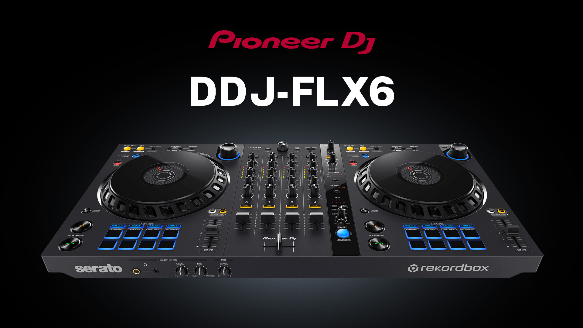 Pioneer DDJ FLX-6DJコントローラー